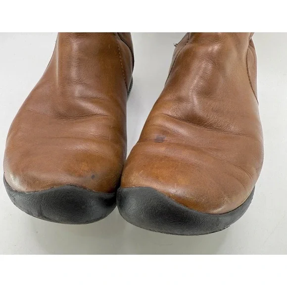 Keen Bern Baby Boot Size 10.5 41 Brown Leather  Zip Adj Buckle SEE PHOTOS - Picture 6 of 16